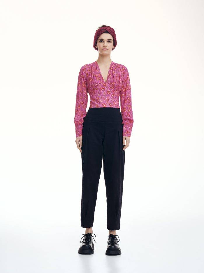IOANNA KOURBELA "FRAGILE PORCELAINE" TOP