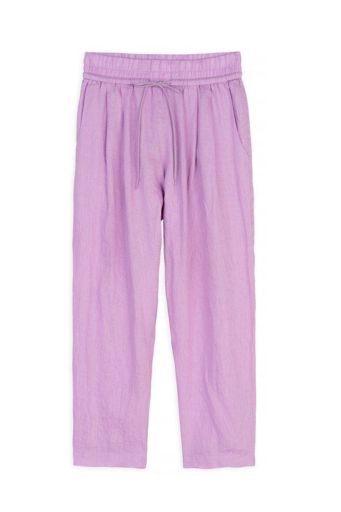 PHILOSOPHY LINEN PLEATED PANTS