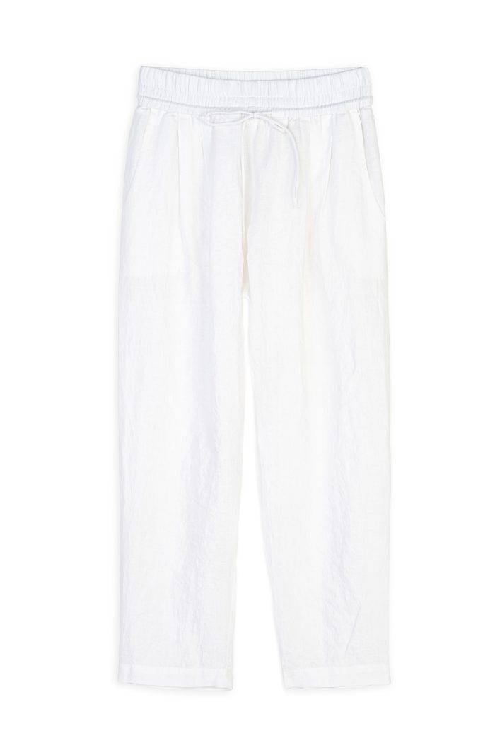 PHILOSOPHY LINEN PLEATED PANTS
