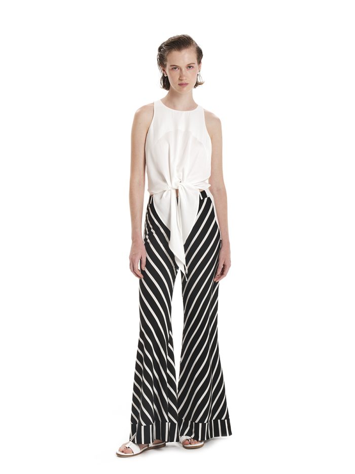 KOURBELA ENLIGHTENMENT WRAPPED TOP