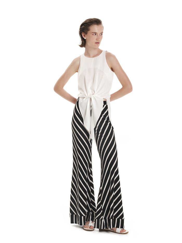 KOURBELA ENLIGHTENMENT WRAPPED TOP