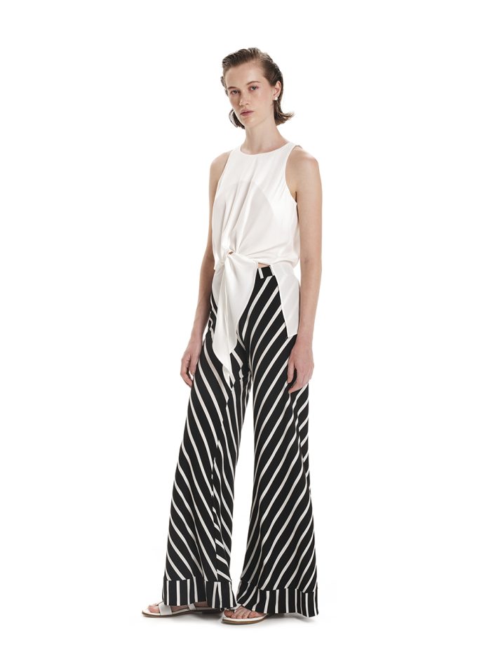 KOURBELA ENLIGHTENMENT WRAPPED TOP