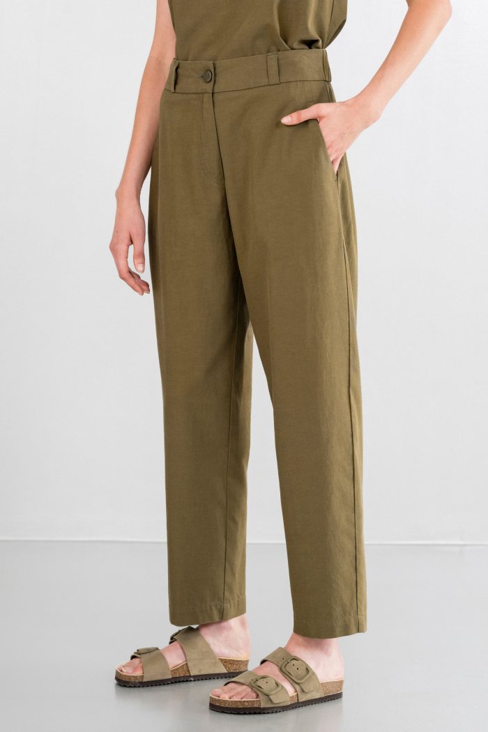 PHILOSOPHY COTTON  LYOCELL REGULAR PANTS 