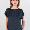 PHILOSOPHY SATIN FINE ECOVERO CROPPED TOP