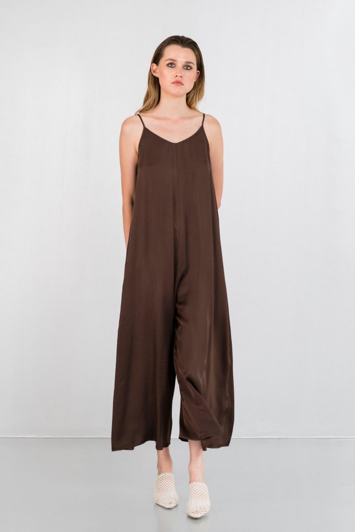PHILOSOPHY SATIN FINE ECOVERO JUMPSUIT