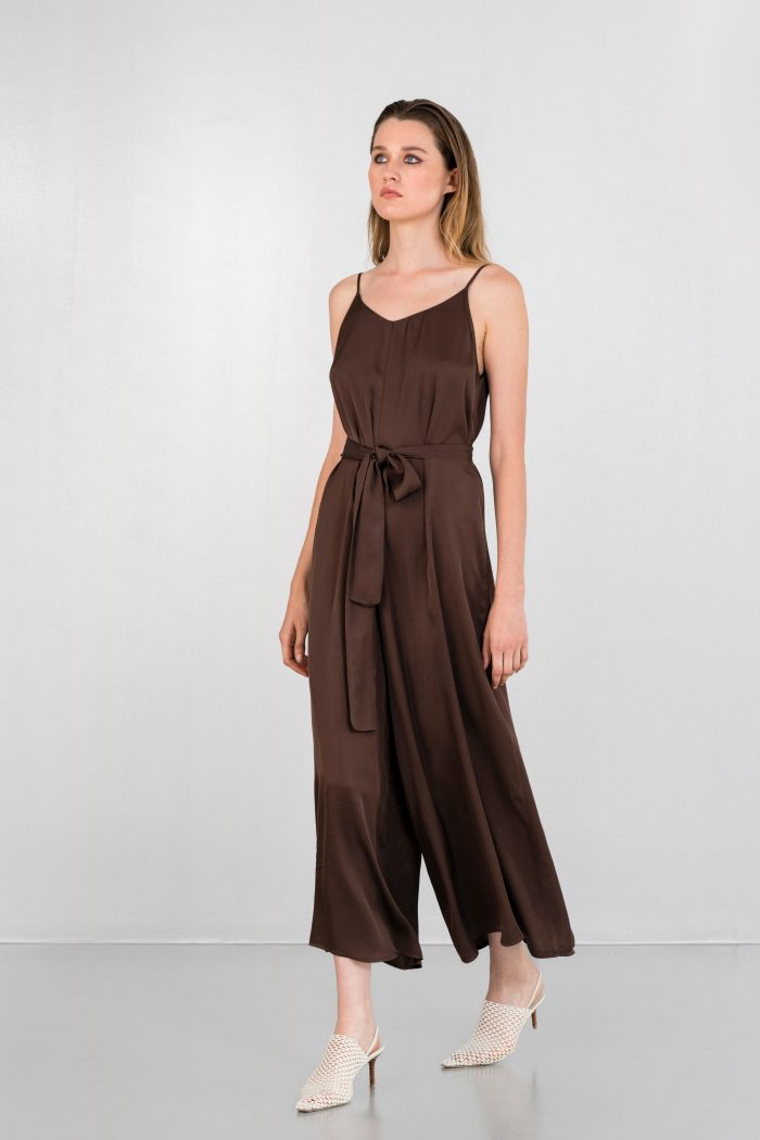 PHILOSOPHY SATIN FINE ECOVERO JUMPSUIT