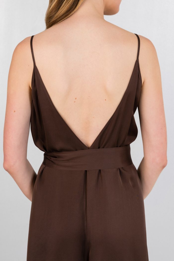 PHILOSOPHY SATIN FINE ECOVERO JUMPSUIT