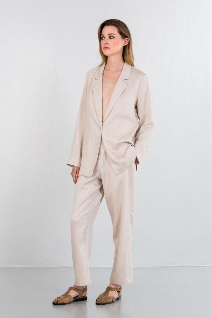 PHILOSOPHY LYOCELL LINEN BLAZER