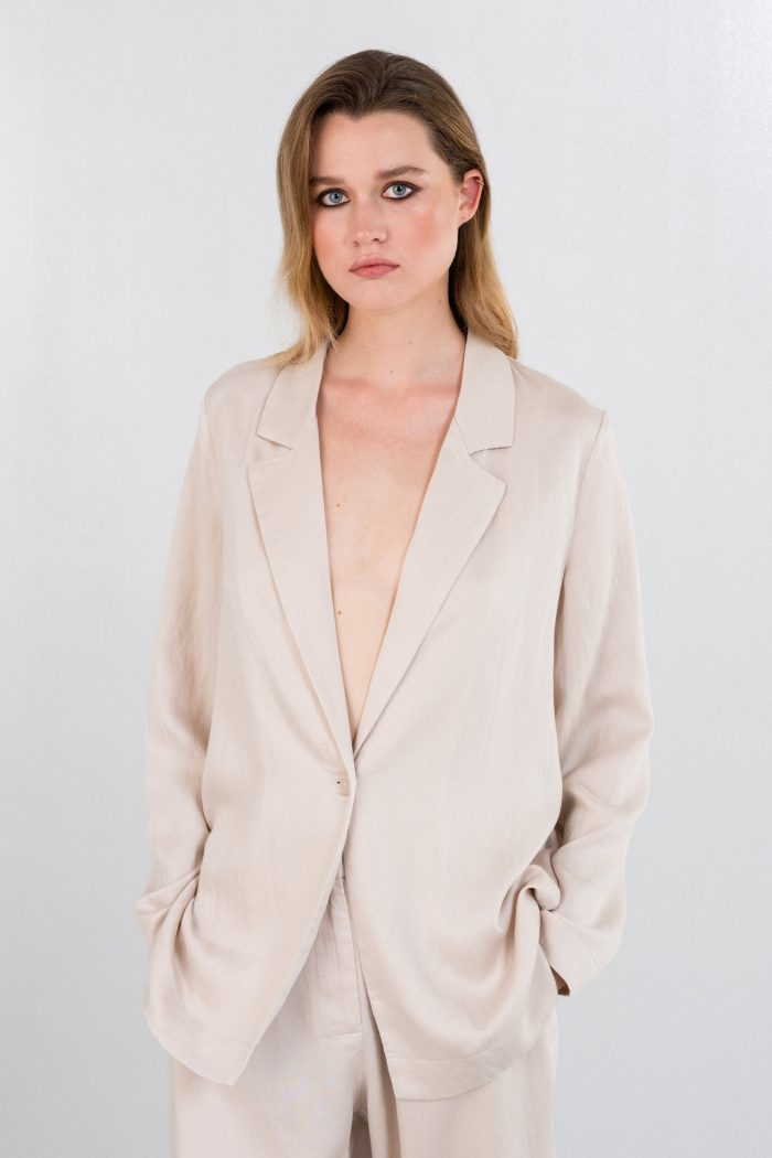 PHILOSOPHY LYOCELL LINEN BLAZER