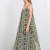 PHILOSOPHY VOILE PRINT SLIP DRESS 