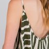 PHILOSOPHY VOILE PRINT SLIP DRESS 