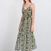 PHILOSOPHY VOILE PRINT SLIP DRESS 