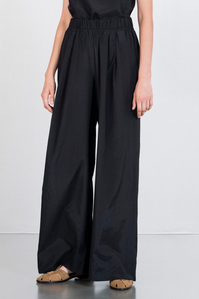 PHILOSOPHY VOILE SILKY WIDE LEG PANTS