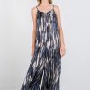PHILOSOPHY SATIN PRINT JUMPSUIT
