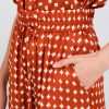 PHILOSOPHY SATIN PRINT JUPE CULOTTE