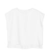 PHILOSOPHY SATIN FINE ECOVERO CROPPED TOP