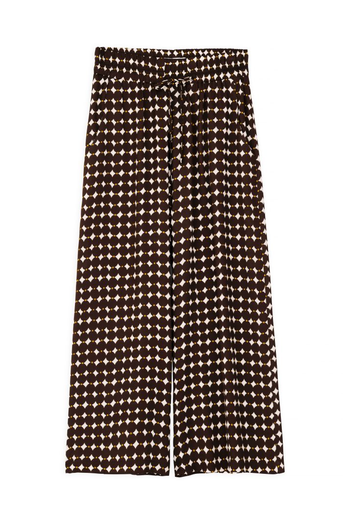 PHILOSOPHY SATIN PRINT JUPE CULOTTE