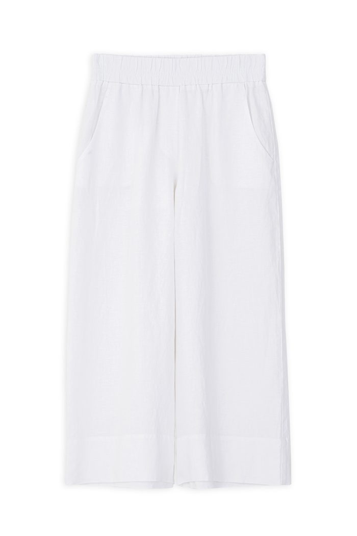 PHILOSOPHY LINEN JUPE CULLOTE