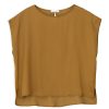 PHILOSOPHY SATIN FINE ECOVERO CROPPED TOP