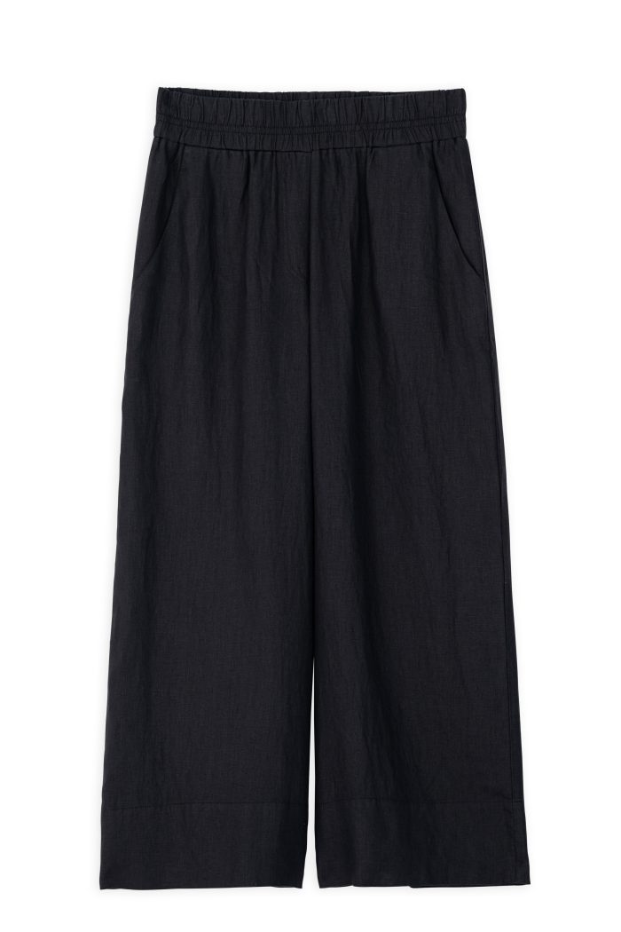 PHILOSOPHY LINEN JUPE CULLOTE
