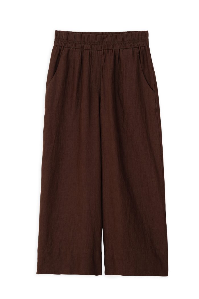 PHILOSOPHY LINEN JUPE CULLOTE