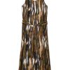 PHILOSOPHY SATIN PRINT JUMPSUIT