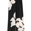 PHILOSOPHY  SATIN PRINT WIDE LEG PANTS