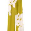 PHILOSOPHY  SATIN PRINT WIDE LEG PANTS