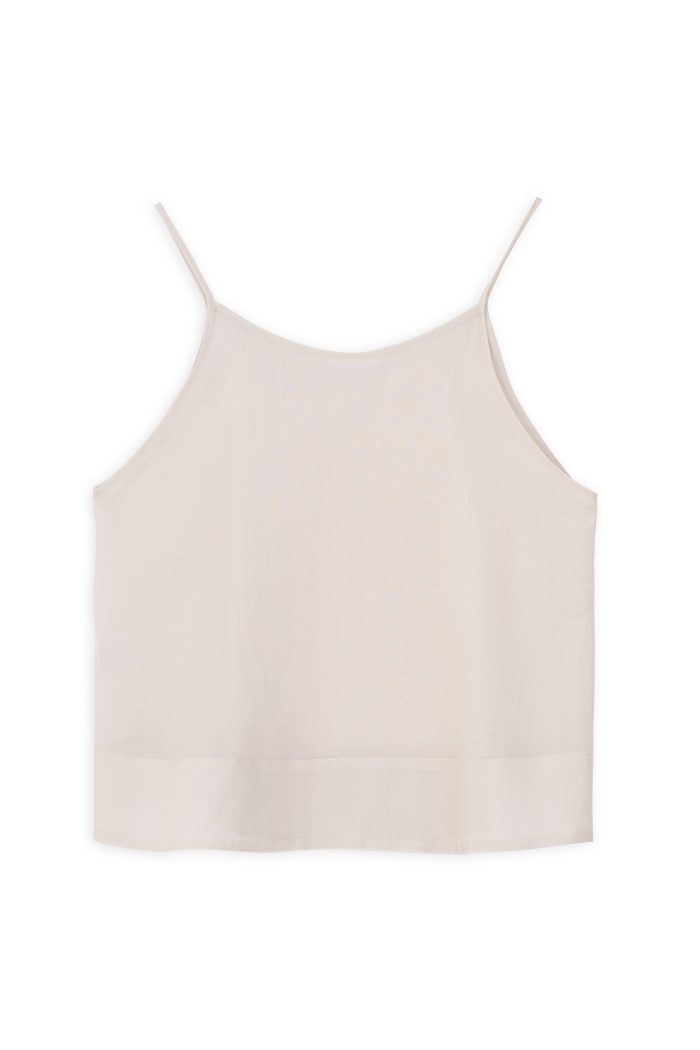 PHILOSOPHY VOILE SILKY CROPPED TOP