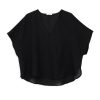 PHILOSOPHY GAUZE OVERSIZED BLOUSE