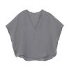 PHILOSOPHY GAUZE OVERSIZED BLOUSE