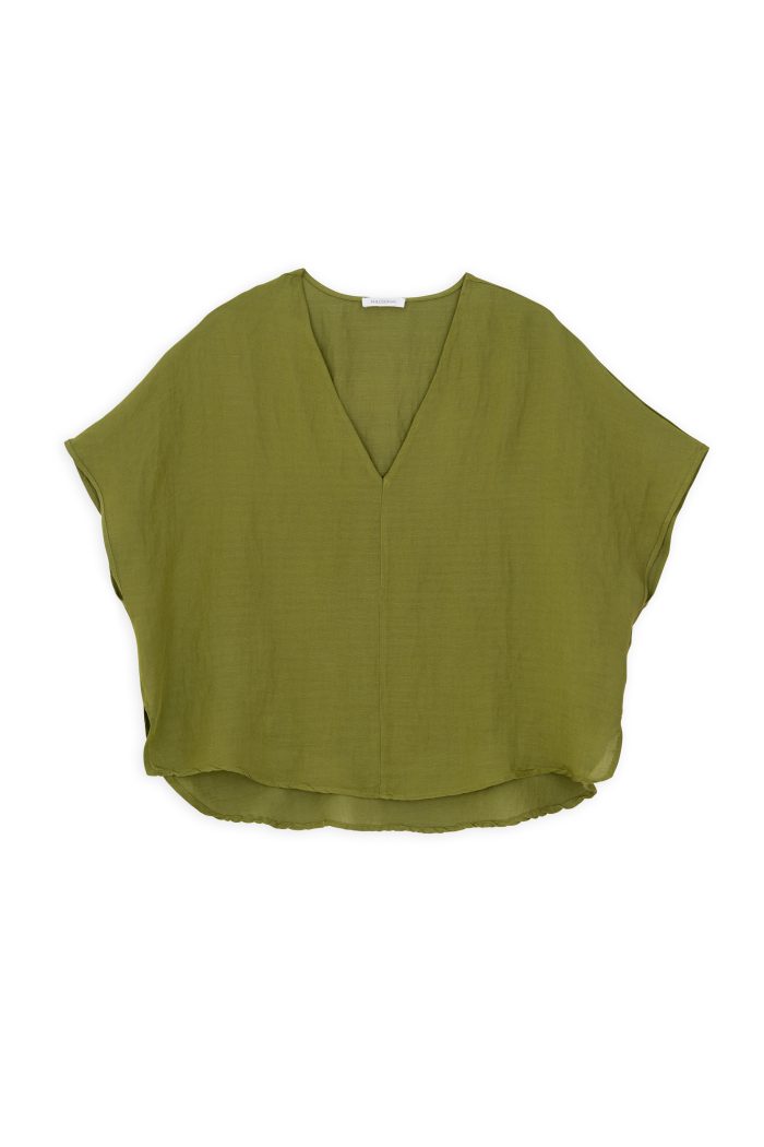 PHILOSOPHY GAUZE OVERSIZED BLOUSE