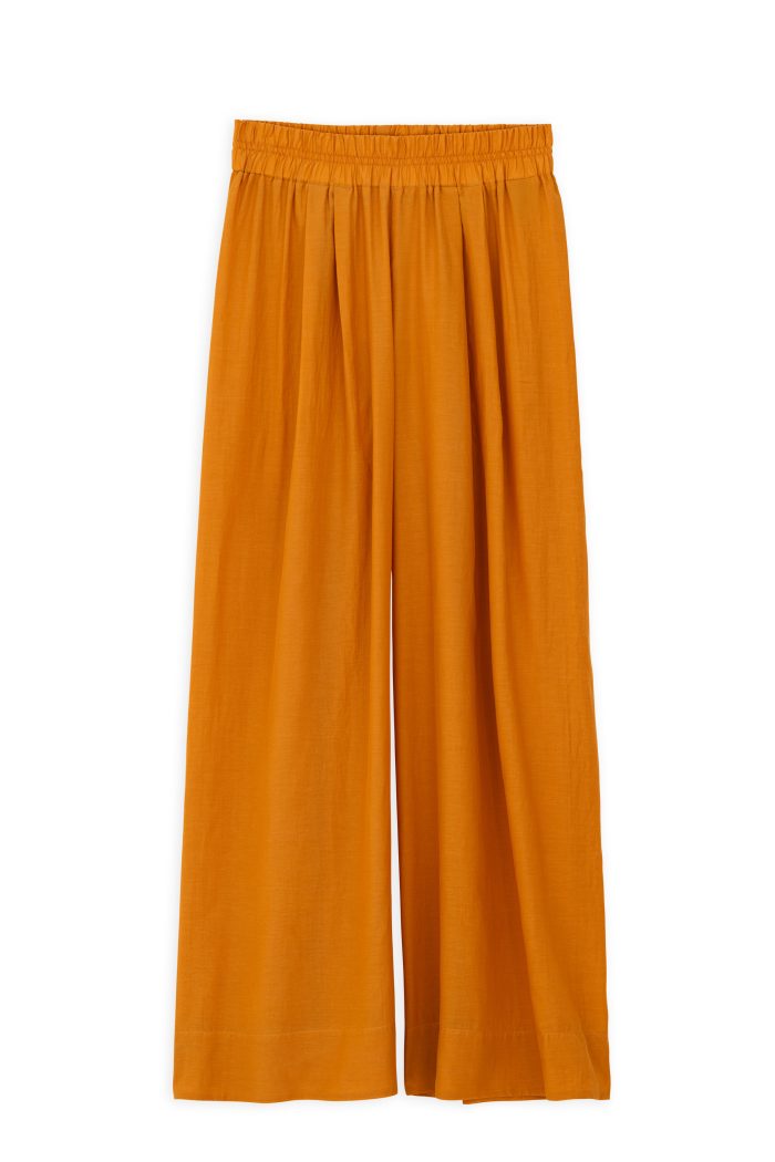 PHILOSOPHY VOILE SILKY WIDE LEG PANTS