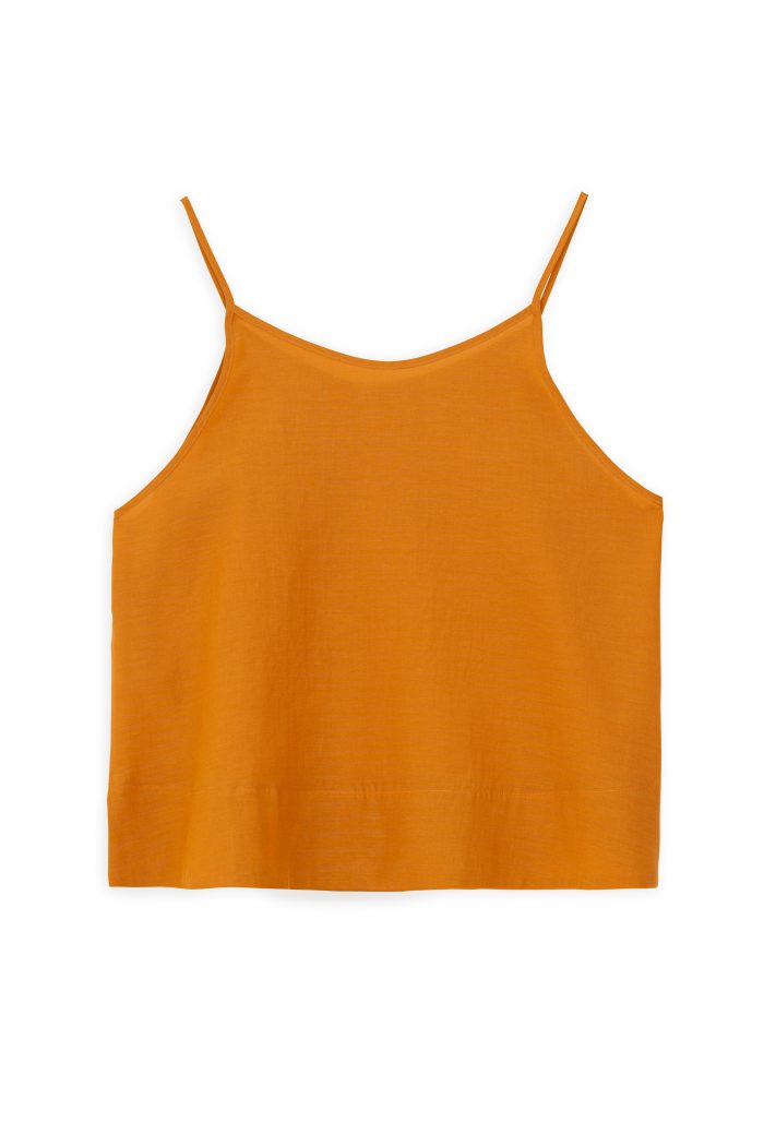 PHILOSOPHY VOILE SILKY CROPPED TOP
