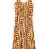 PHILOSOPHY VOILE PRINT SLIP DRESS 