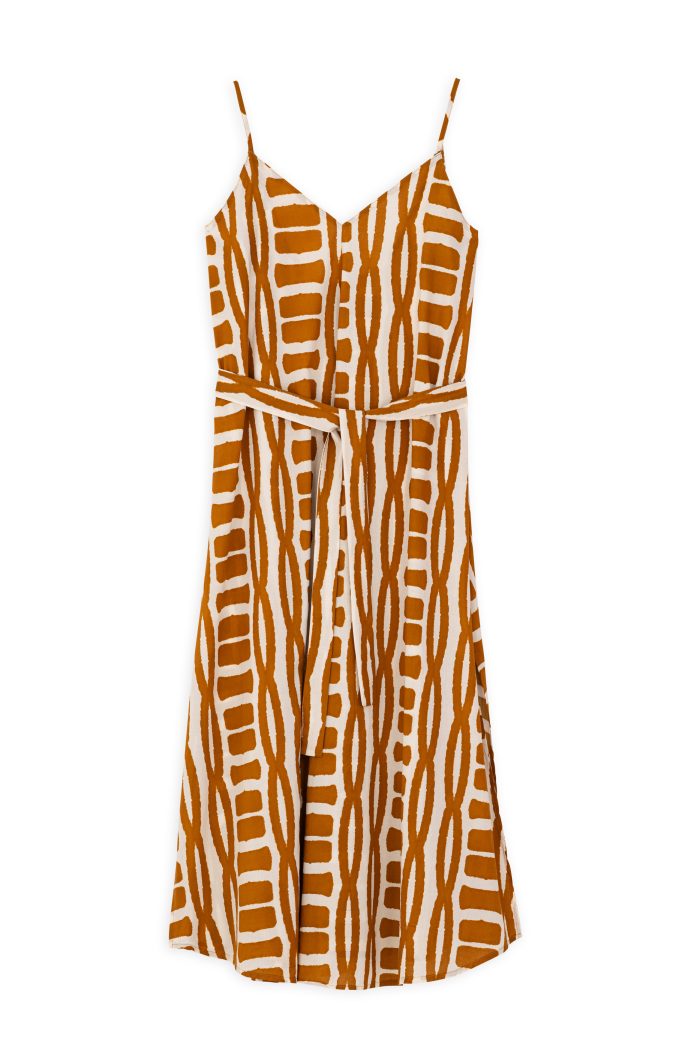 PHILOSOPHY VOILE PRINT SLIP DRESS 