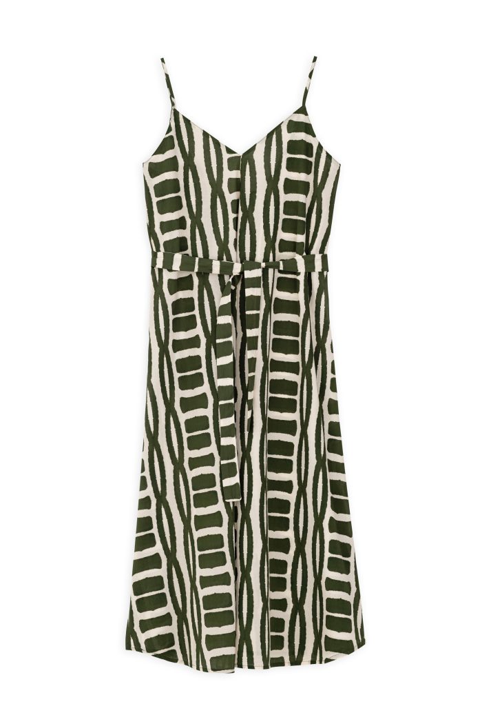 PHILOSOPHY VOILE PRINT SLIP DRESS 