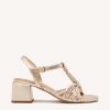 GIOSEPPO LEATHER HEEL SANDALS BARNARD