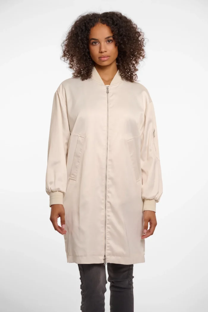 RINO&PELLE BANNER LONG BOMBER JACKET
