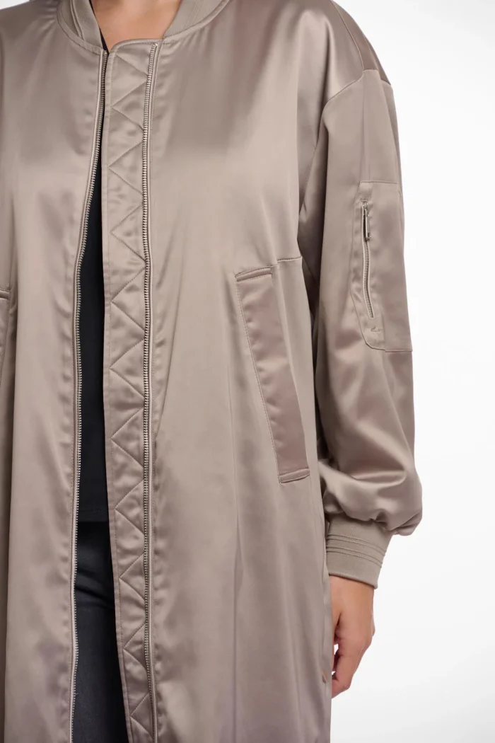 RINO&PELLE BANNER LONG BOMBER JACKET