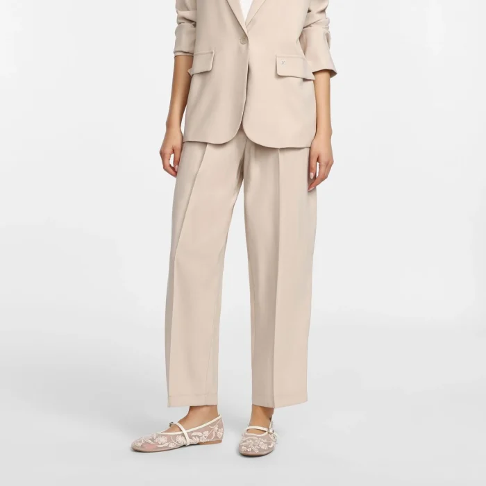 PLEASE TROUSERS Trousers "P493RTOPAZ" in beige