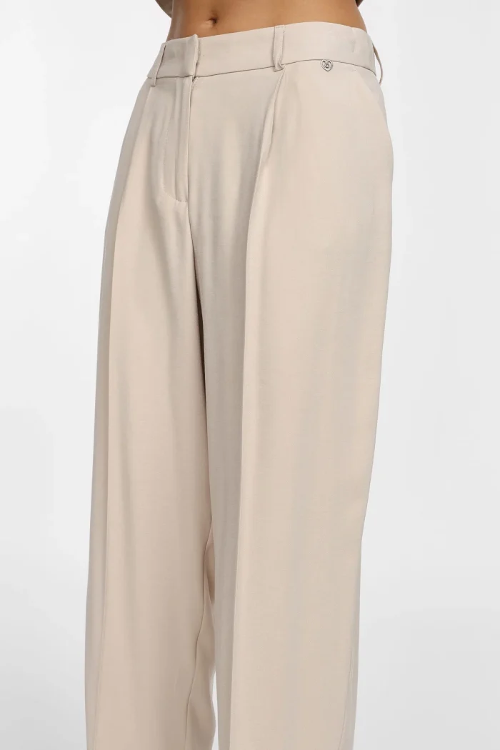 PLEASE TROUSERS Trousers "P493RTOPAZ" in beige