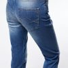 PLEASE STRAIGHT LEG JEANS WITH LOW RISE