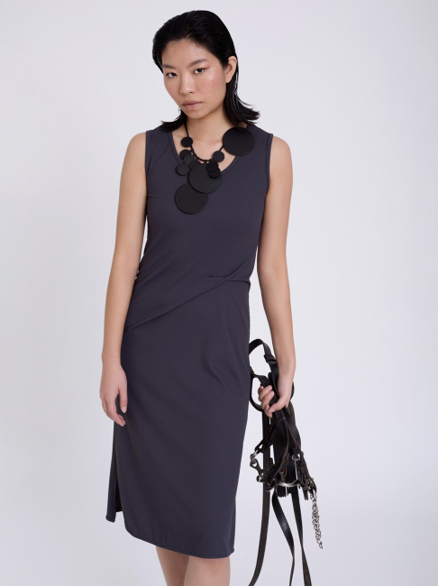 SKATIE STRAPS AND GATHERS DRESS