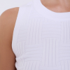SKATIE SLEEVELESS BASKET KNIT TOP