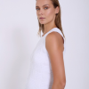 SKATIE SLEEVELESS BASKET KNIT TOP