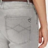 PLEASE STRAIGHT-LEG JEANS WITH ADJUSTABLE BELT