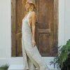 HIPPIE CHICK MAYRA LONG DRESS MYSTICAL PRINT