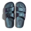 MOSES FREEDOM TWILIGHT SLIDES  - NAVY METALLIC