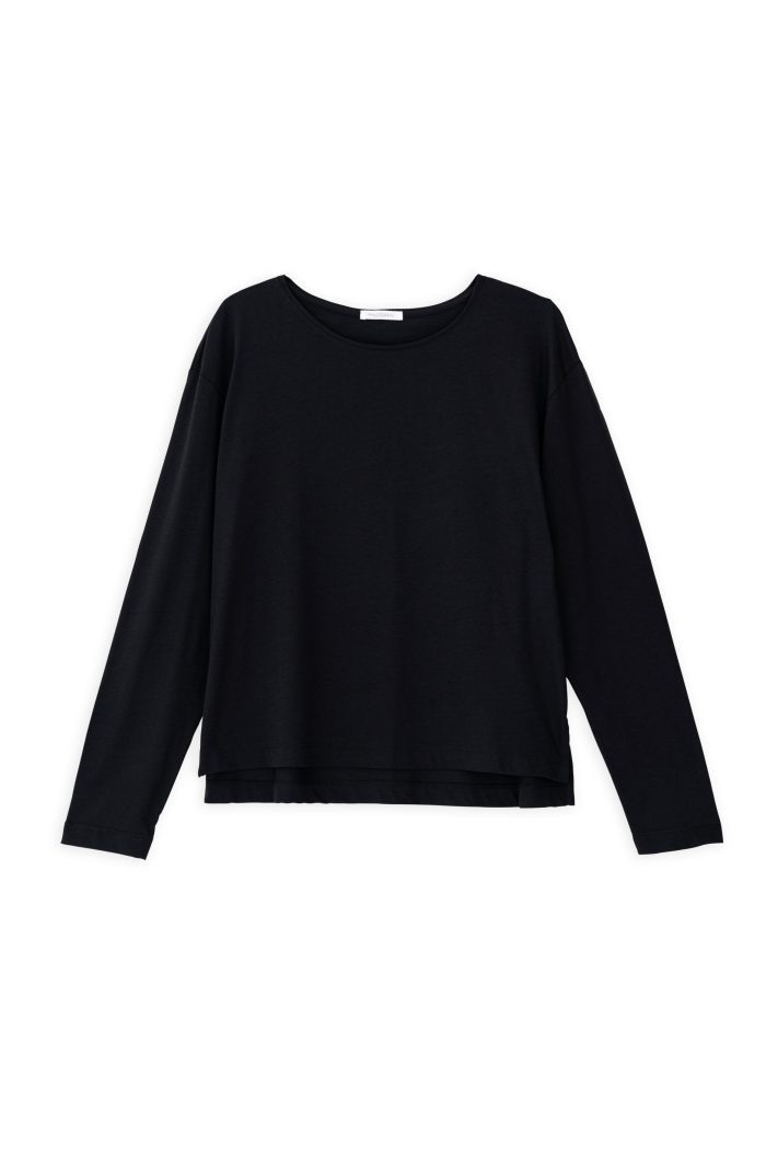PHILOSOPHY ORGANIC JERSEY CROPPED TOP